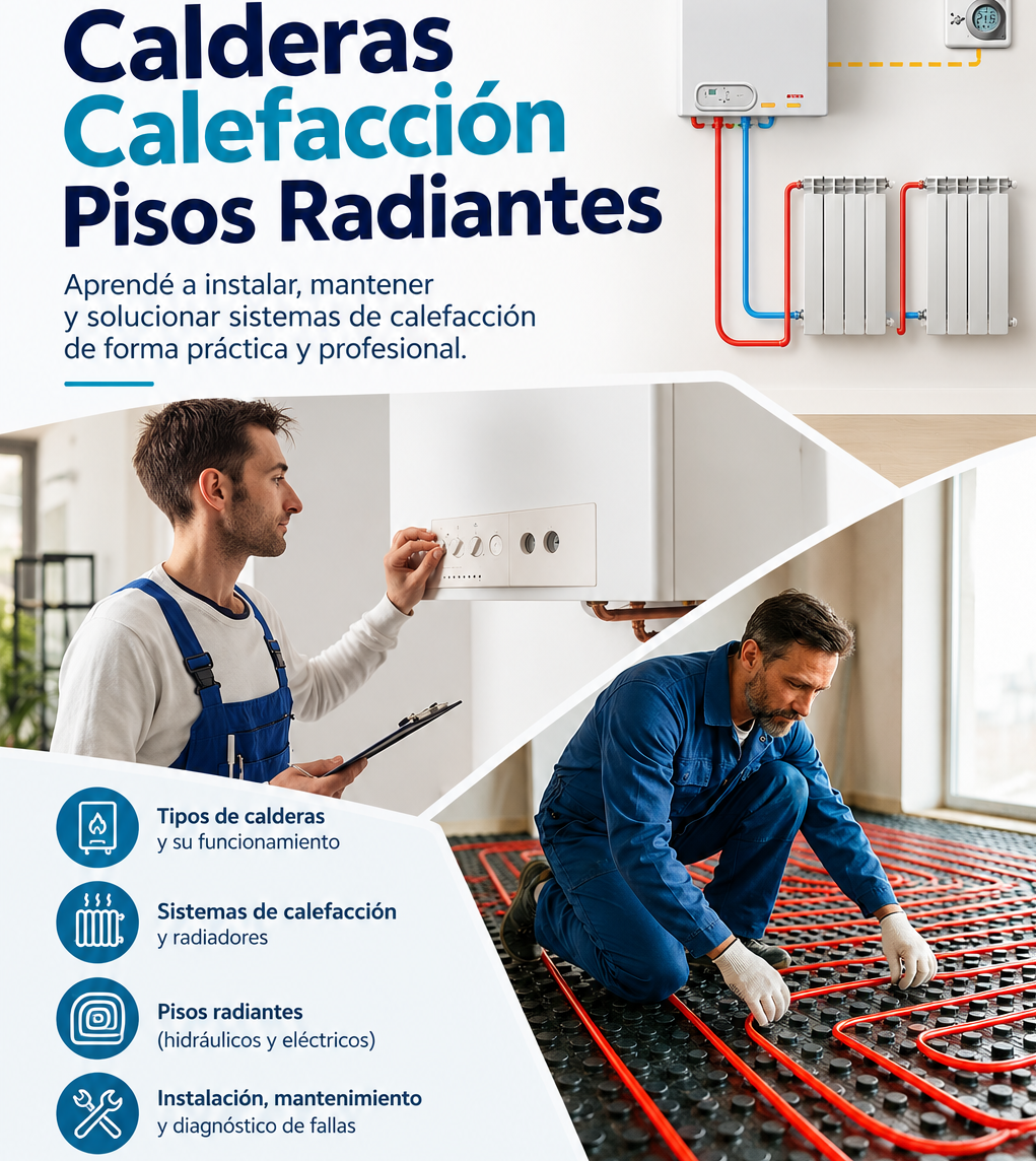 Curso de Calderas, Calefacción y Pisos Radiantes